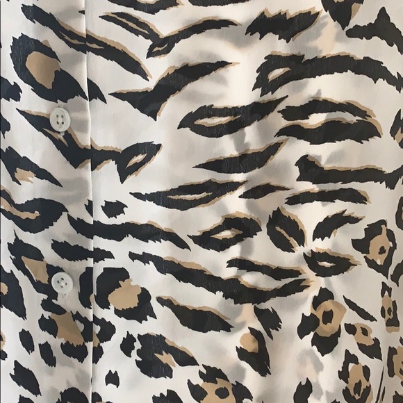 Equipment Cheetah Print Blouse - Picture 3 of 5